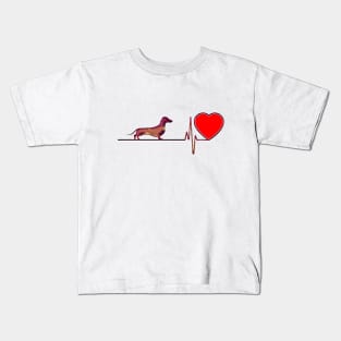 i love dachshunds Kids T-Shirt